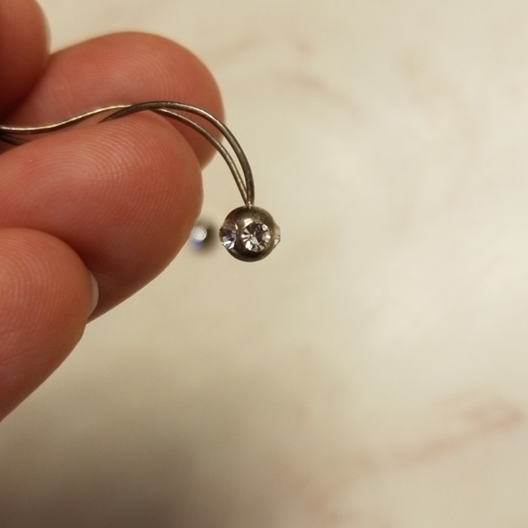 Vintage Disco Earrings & Choker/Dangle Necklace - Picture 2 of 7